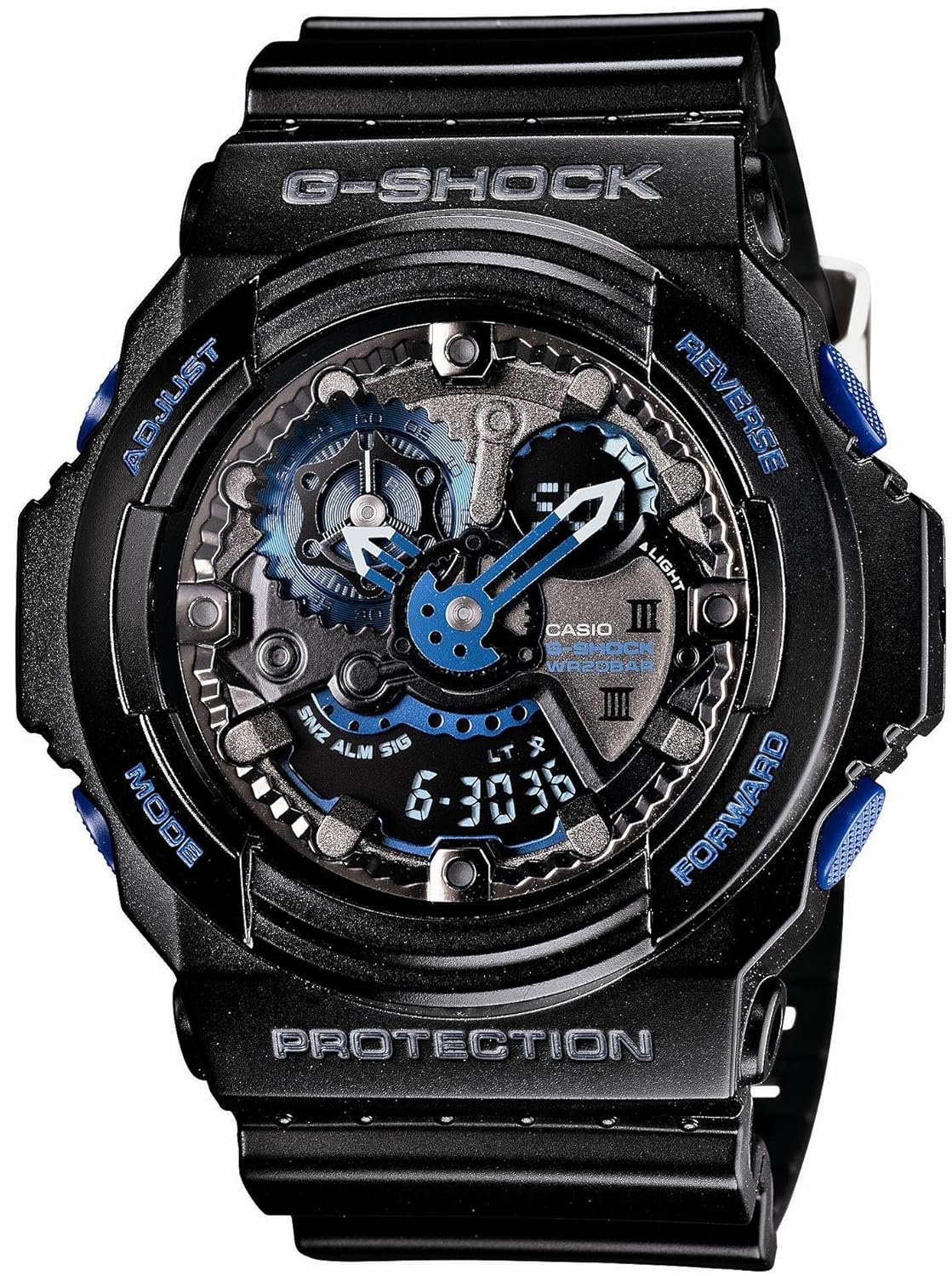Amazon.com: Casio G-Shock Blue GA-303B-1AJR Men's Watch [Limited] Japan  Import: Watches