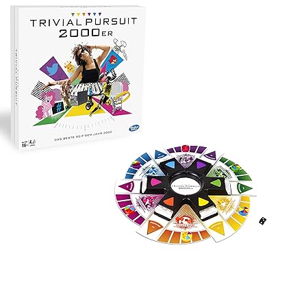 Hasbro Spiele B7388100 - Trivial Pursuit 2000er Edition, Fragespiel