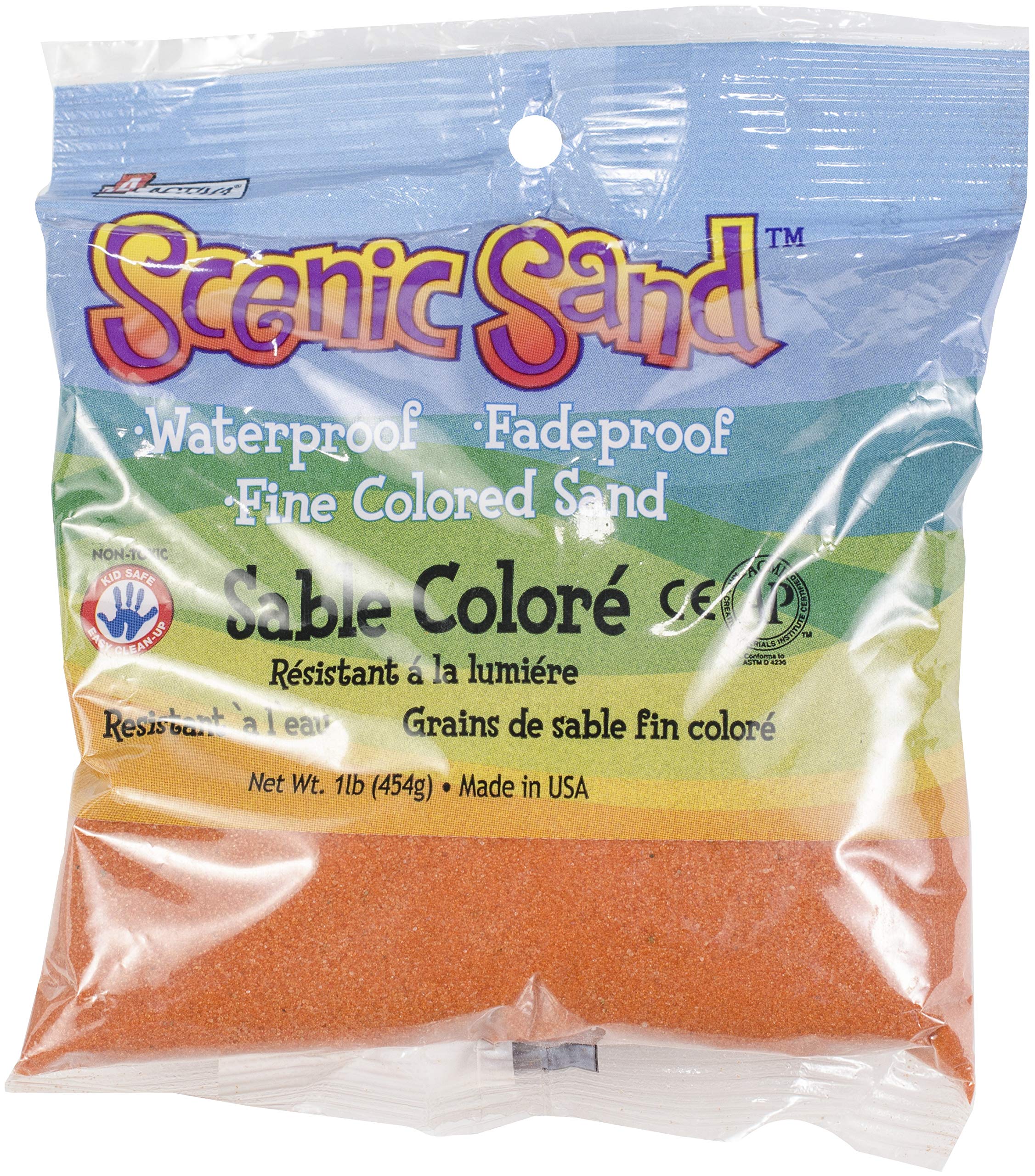 Photo 1 of ACTIVA Scenic Sand, 1-Pound, Orange