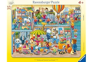 Ravensburger Animal Toy Store 35 Piece Frame Puzzle for Kids 4+