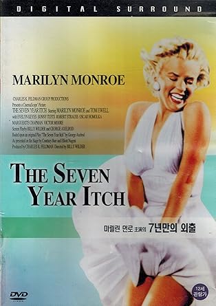 Amazon Com The Seven Year Itch Import All Regions Marilyn Monroe Tom Ewell Evelyn Keyes Sonny Tufts Billy Wilder Movies Tv