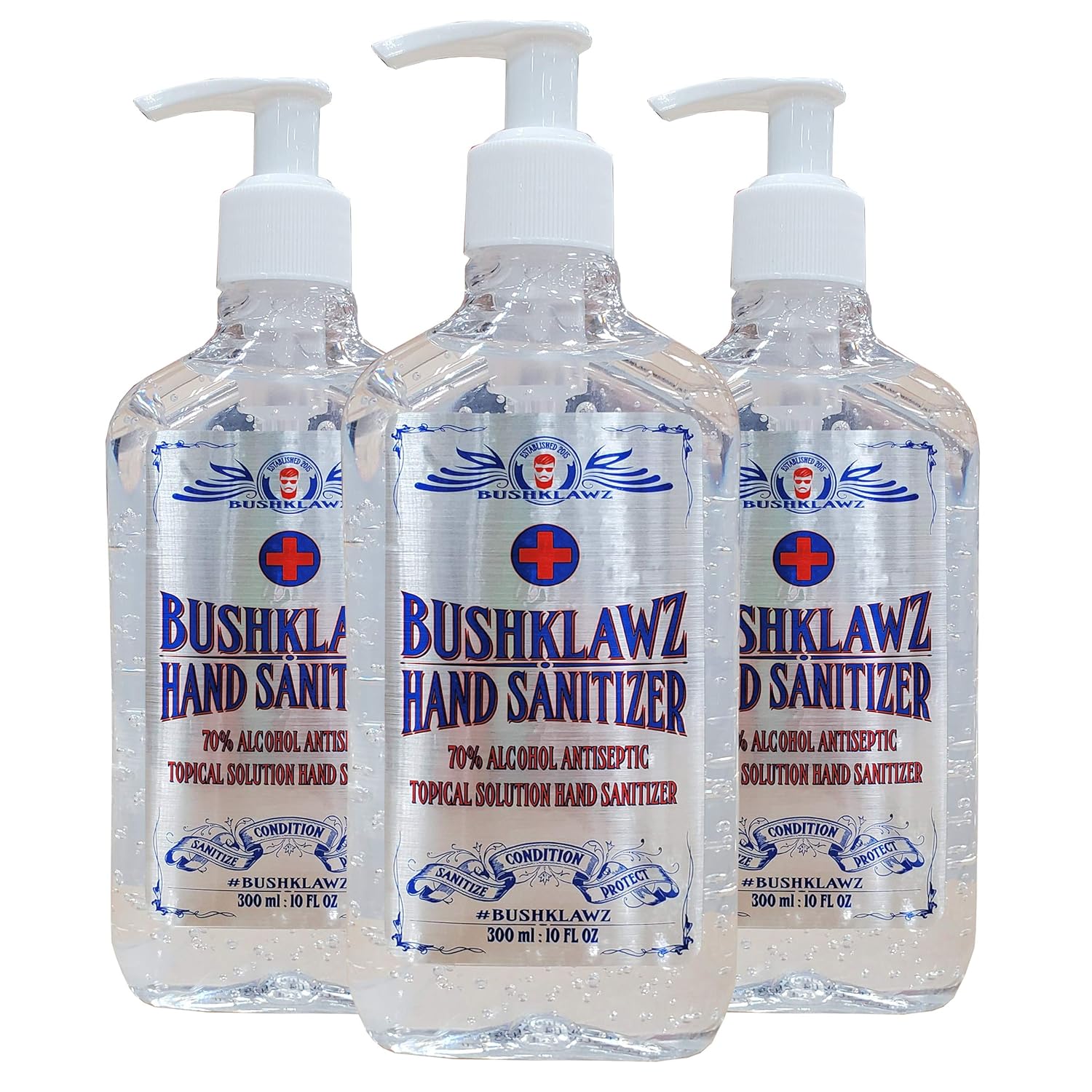 Eco Finest Hand Sanitizer Gel, 5-pack 2 oz Travel Size, 75% Alcohol - No Rinse, Instant Clean with No Water Needed, 2 oz Individual Size: Beauty