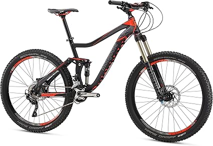 Mongoose teocali sport 27.5 inch men's full suspension mountain bike Clearance