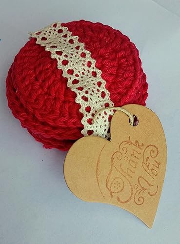Discos desmaquillante de crochet en algodón orgánico: Amazon ...