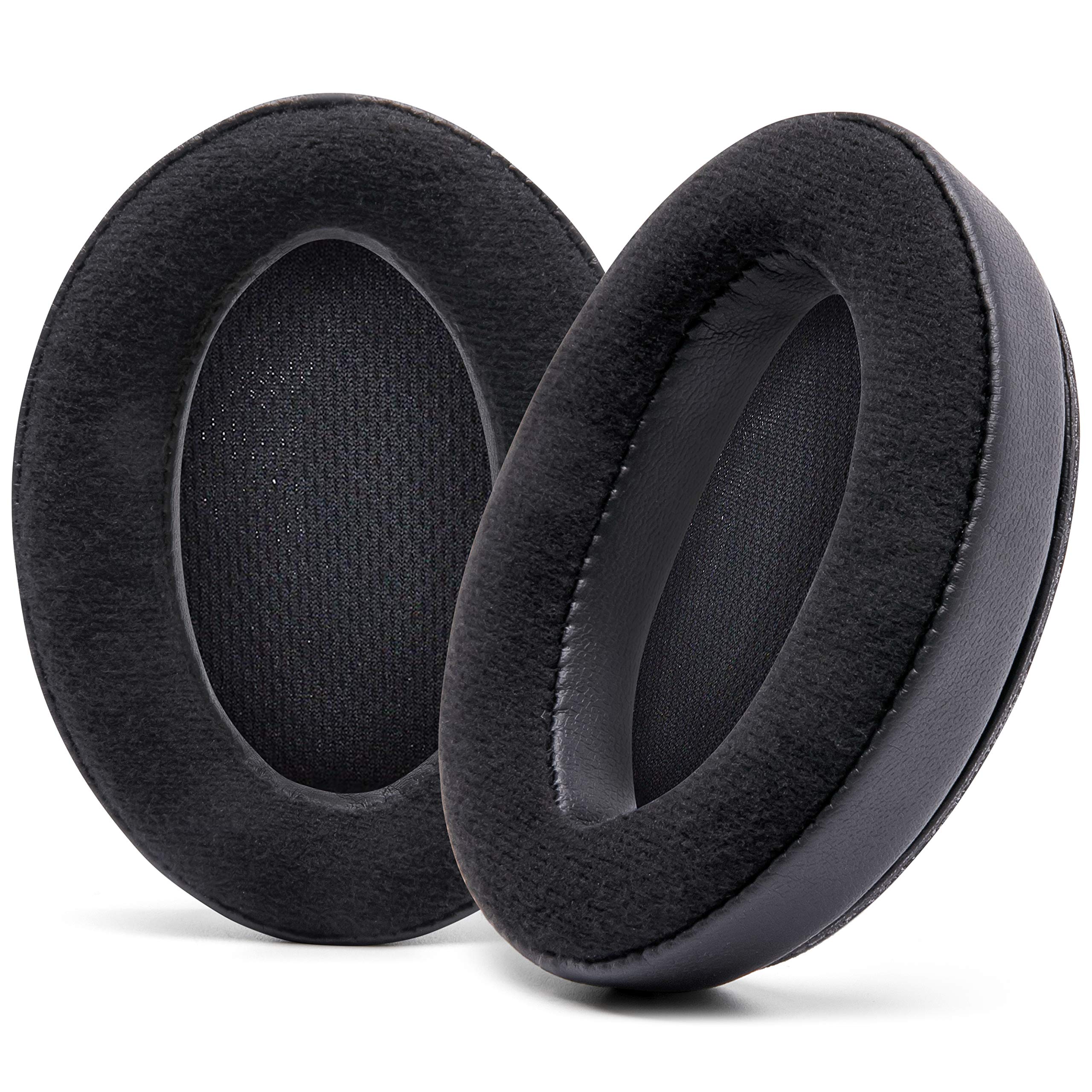 WC Wicked Cushions Velour Replacement Ear Pads For Bose Headphones - Soft Velour, Luxury Memory Foam, Added Thickness, Enhanced Noise Isolation - Compatible With QC25 / QC15 / QC2 / AE2 / AE2i / AE2W