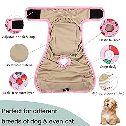 Female Dog Diapers - Premium Reusable Diapers for