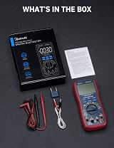 AstroAI Digital Multimeter TRMS 6000 Counts Auto/Manual Ranging view 9