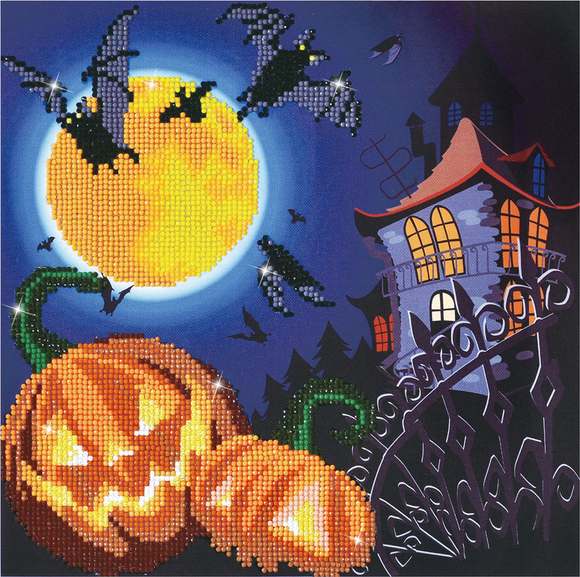 Diamond Dotz Painting Kit: Intermediate, DD7, Haunt Me, 32 x 32cm