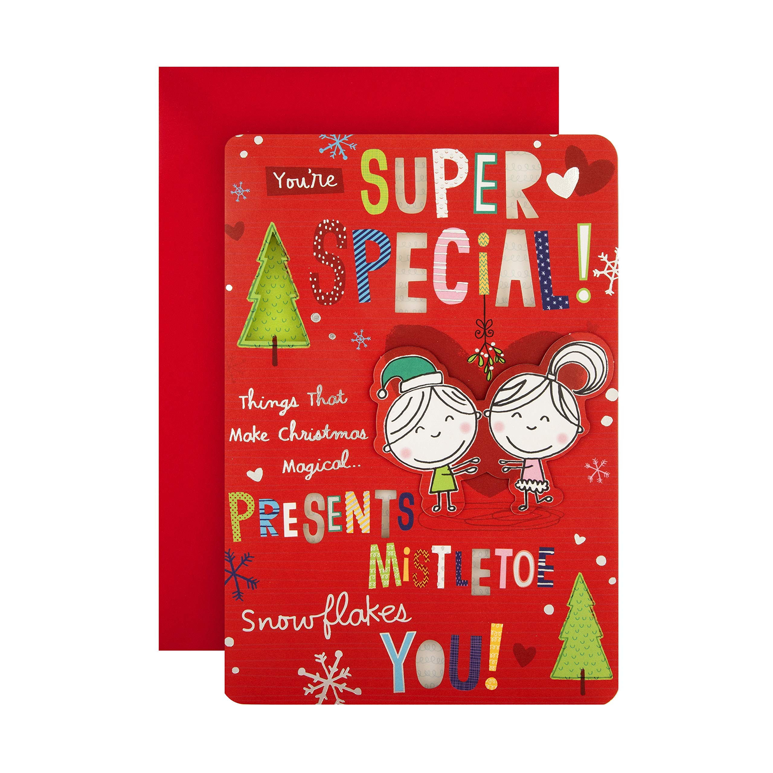 Christmas Card for Someone Special from Hallmark - Fun Character Design