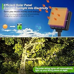 Outdoor Solar String Lights Waterproof