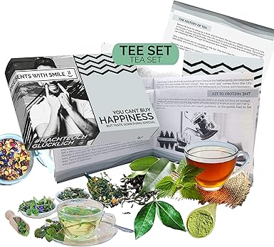 Juego de degustación de té l tés diferentes del mundo l caja de regalo especial |
