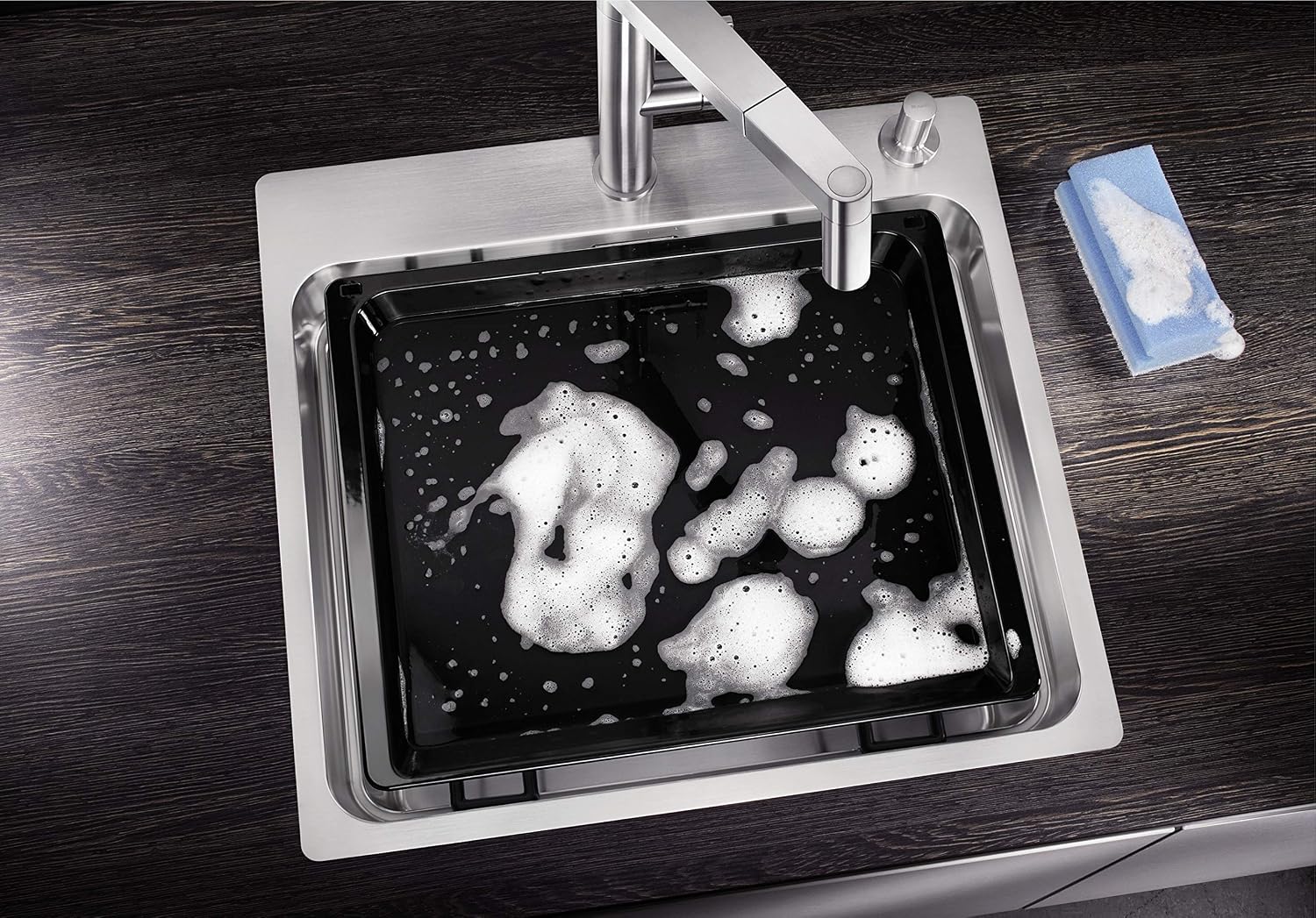BLANCO ETAGON 521748 AA8500-IF/A Base Cabinet Sink for 60 cm Base Cabinet, Stainless Steel Satin Finish - Image 5