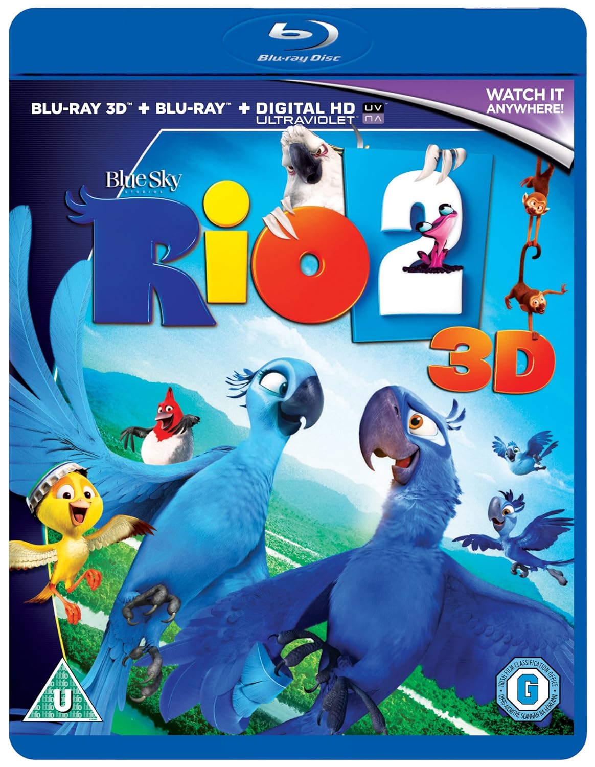Rio 2 [Blu-ray 3D + Blu-ray]: Amazon.de: DVD & Blu-ray
