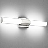 SOLFART LED Vanity Light Bathroom Vanity Lights Over Mirror Modern LED Bathroom Lights 24 Inch Bath Light|Cool White 6000K|Br