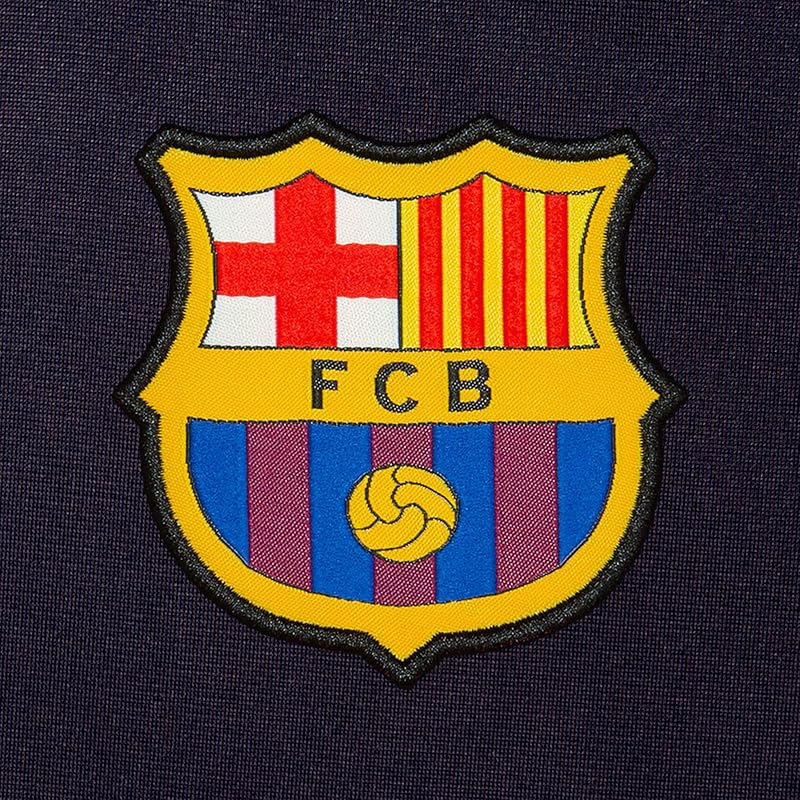 Chaqueta deportiva para hombre FC Barcelona Touchline, Hombre, FC Barcelona Touchline - Chaqueta deportiva para adulto, FCB49TJ-N, azul marino, L