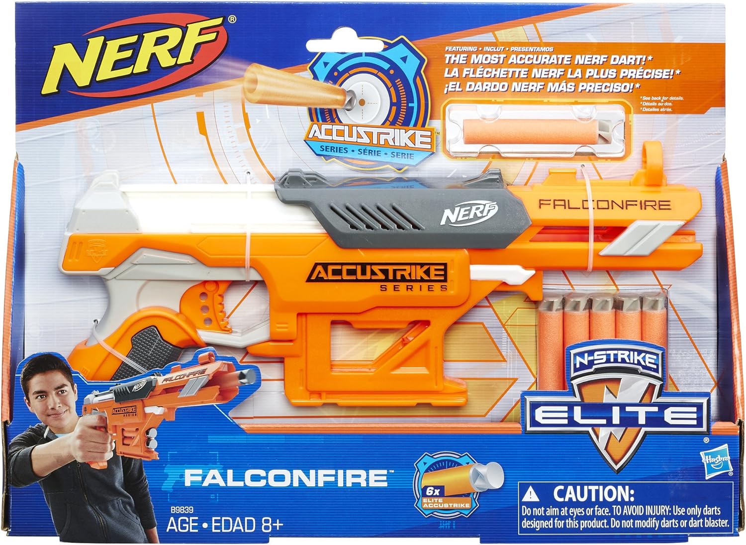 pistola nerf falconfire
