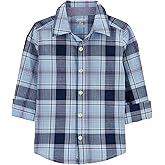 OshKosh B'Gosh Boys Long Sleeve Woven Buttonfront Shirt