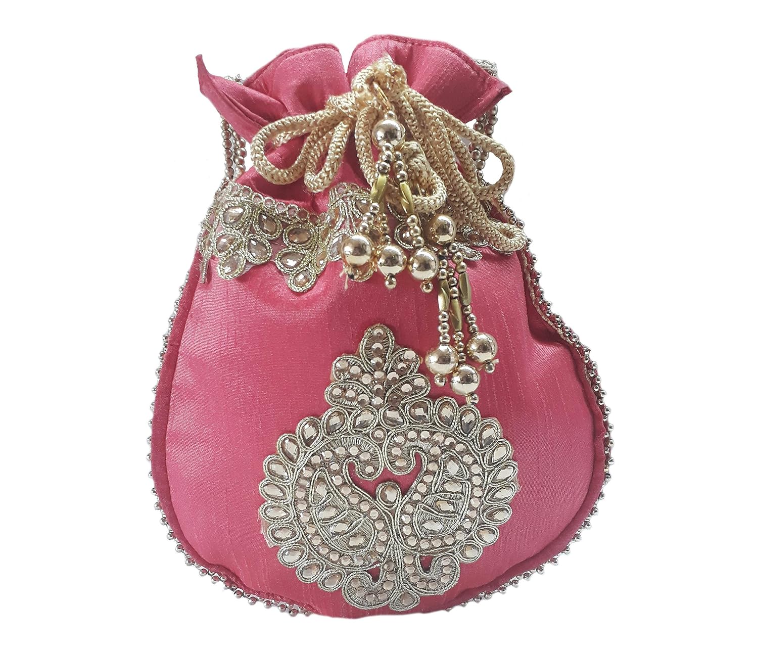 women's fancy designer potli pink wi-71-po-pnk