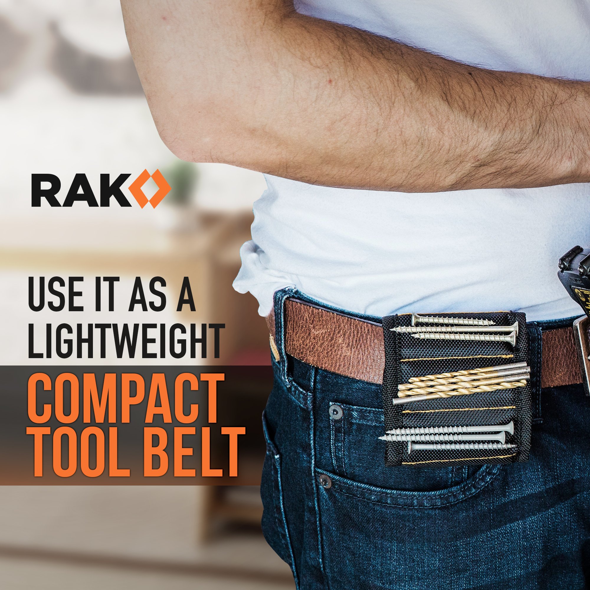 RAK Wristband with Strong for Holding Screws, Nails