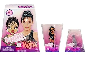 MGA'S MINIVERSE BRATZ x Kylie Jenner Series 1 Collectible Figures, 2 Minis in Each Pack, Blind Packaging Doubles as Display