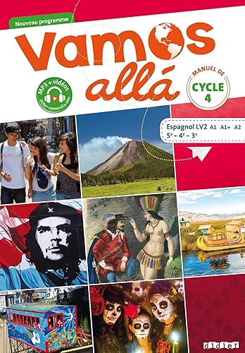 Download Vamos allá - Cycle 4 (5e, 4e, 3e) - Espagnol LV2 (A1, A1+, A2) - Manuel de l'élève PDF