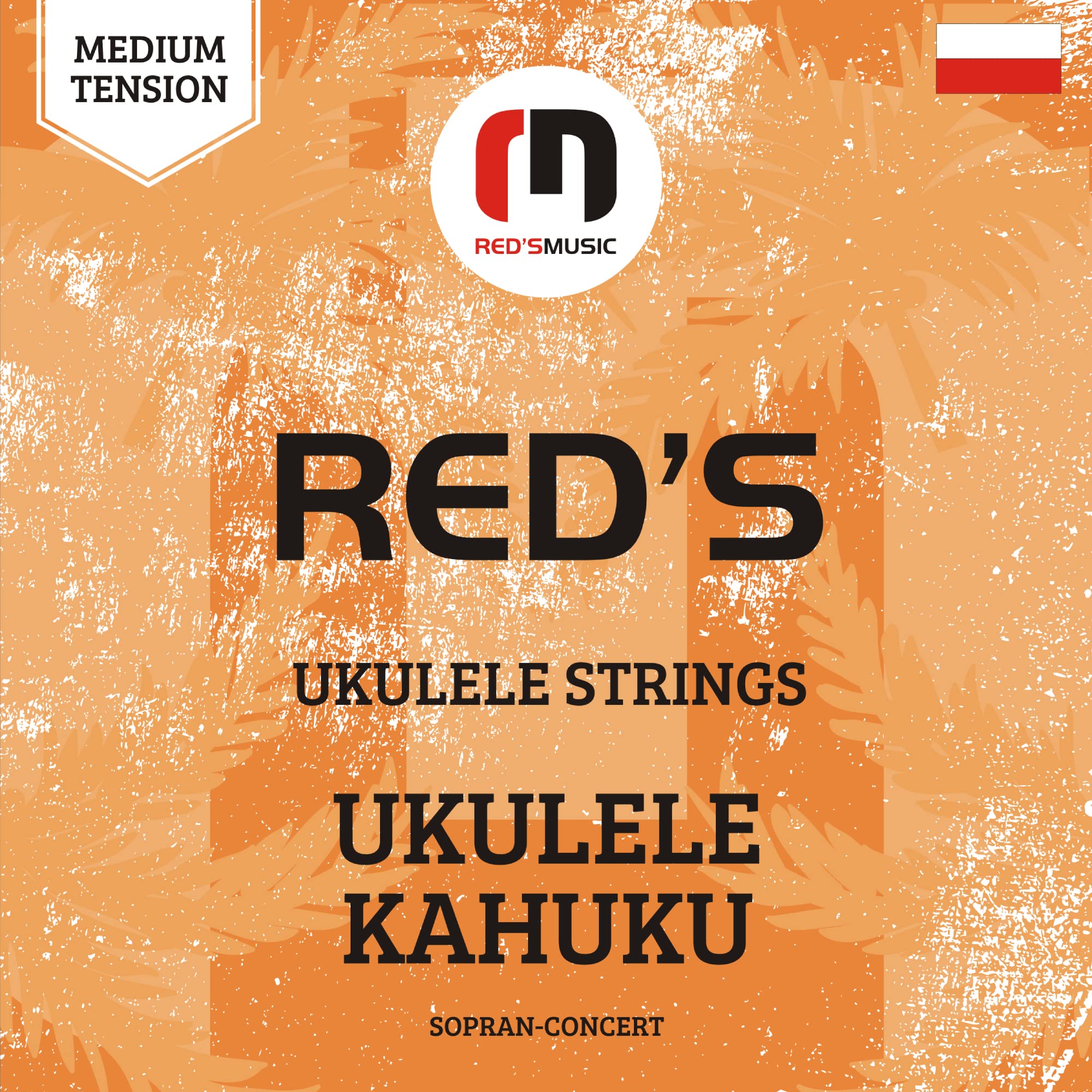 Reds Music Kahuku strings for ukulele, nylon, for profesionalists and amateurs