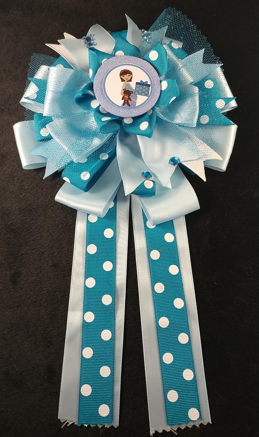 Amazoncom Boy Baby Shower Ribbon Corsage Toys Games