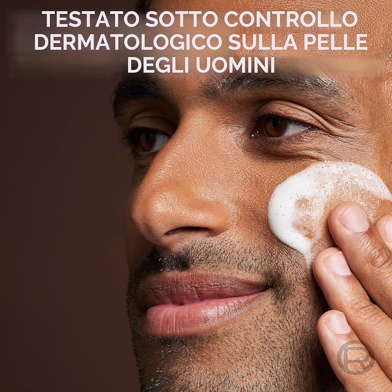 L'Oréal Men Expert Gel doccia Barber Club formulato con olio di legno di cedro per fornire pulizia, nutrizione e idratazione di barba, pelle e capelli