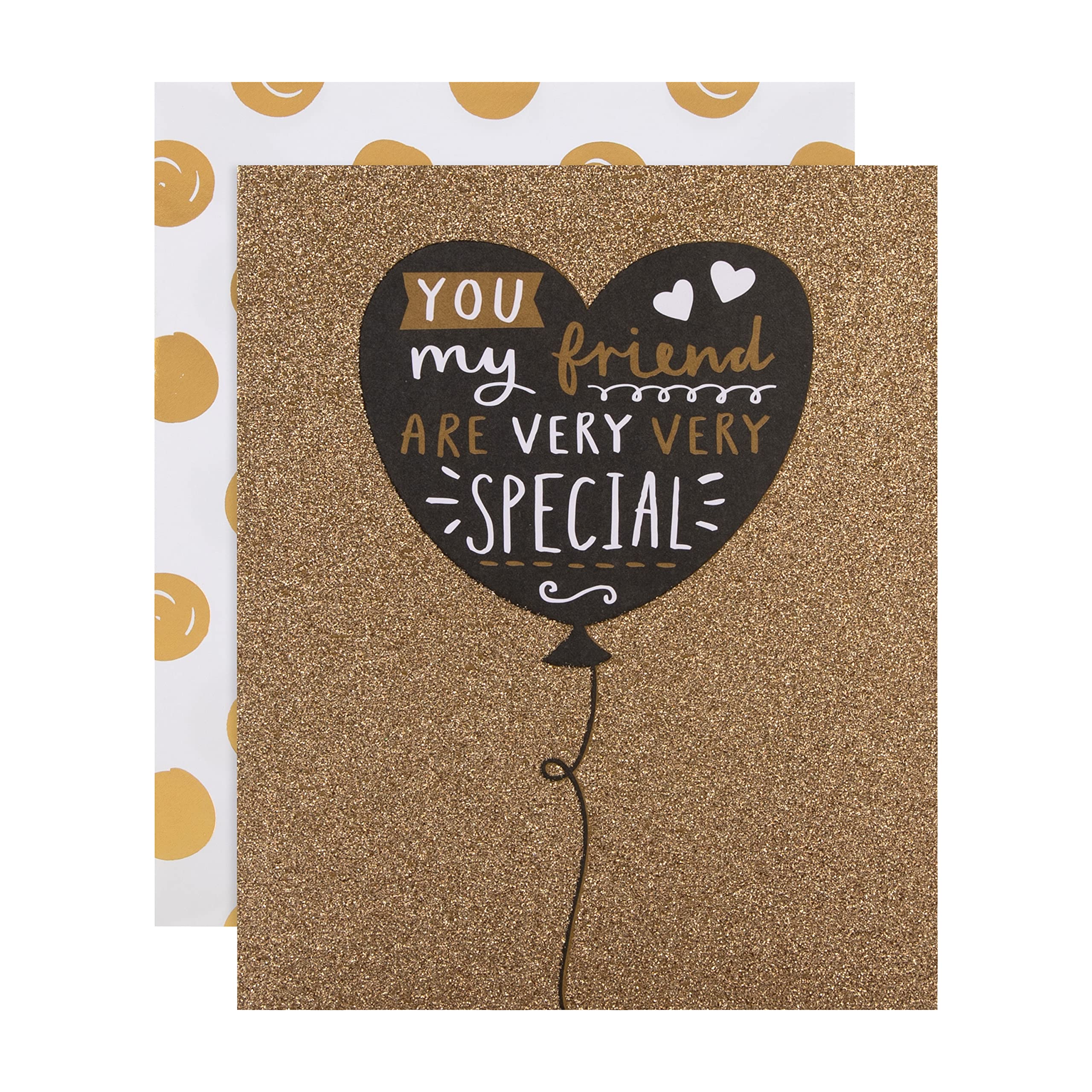 Hallmark Birthday Card for Someone Special - Heart & Glitter Design