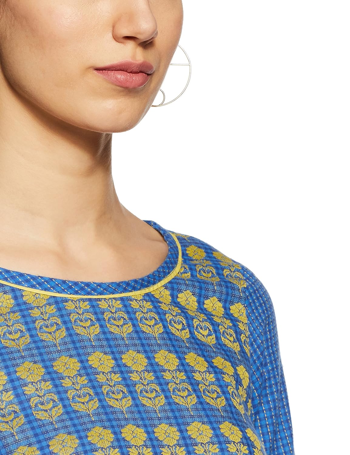 aurelia women's straight fit kurta