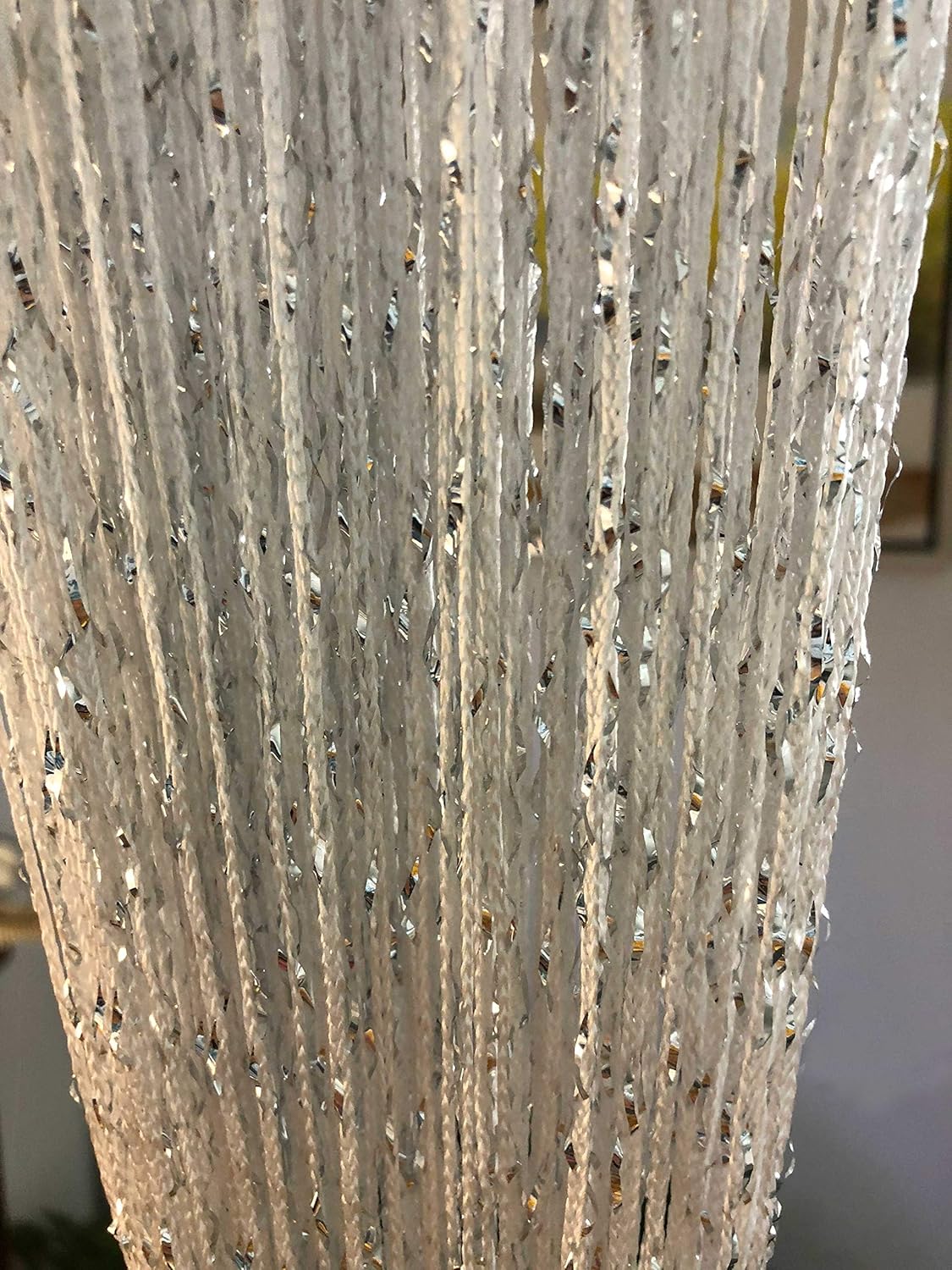 HYSENM 2 Pack Door Curtains 100 x 200cm Fly Screens for Doors Beaded String Curtain for Doors Door Fly Screen Curtain for Doorways - Image 4
