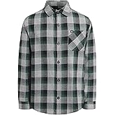 Quiksilver Boys Long Sleeve Flannel Shirt, Button Down Top, Stylish & Comfortable Fit