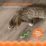 Catstages Orkakat Wiggle Worm Cat Toy with Catnip for Chewing view 4