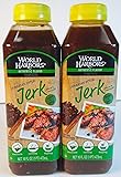 World Harbors Jamaican Style Jerk Sauce & Marinade - 2 Pack (16 fl. oz. each)