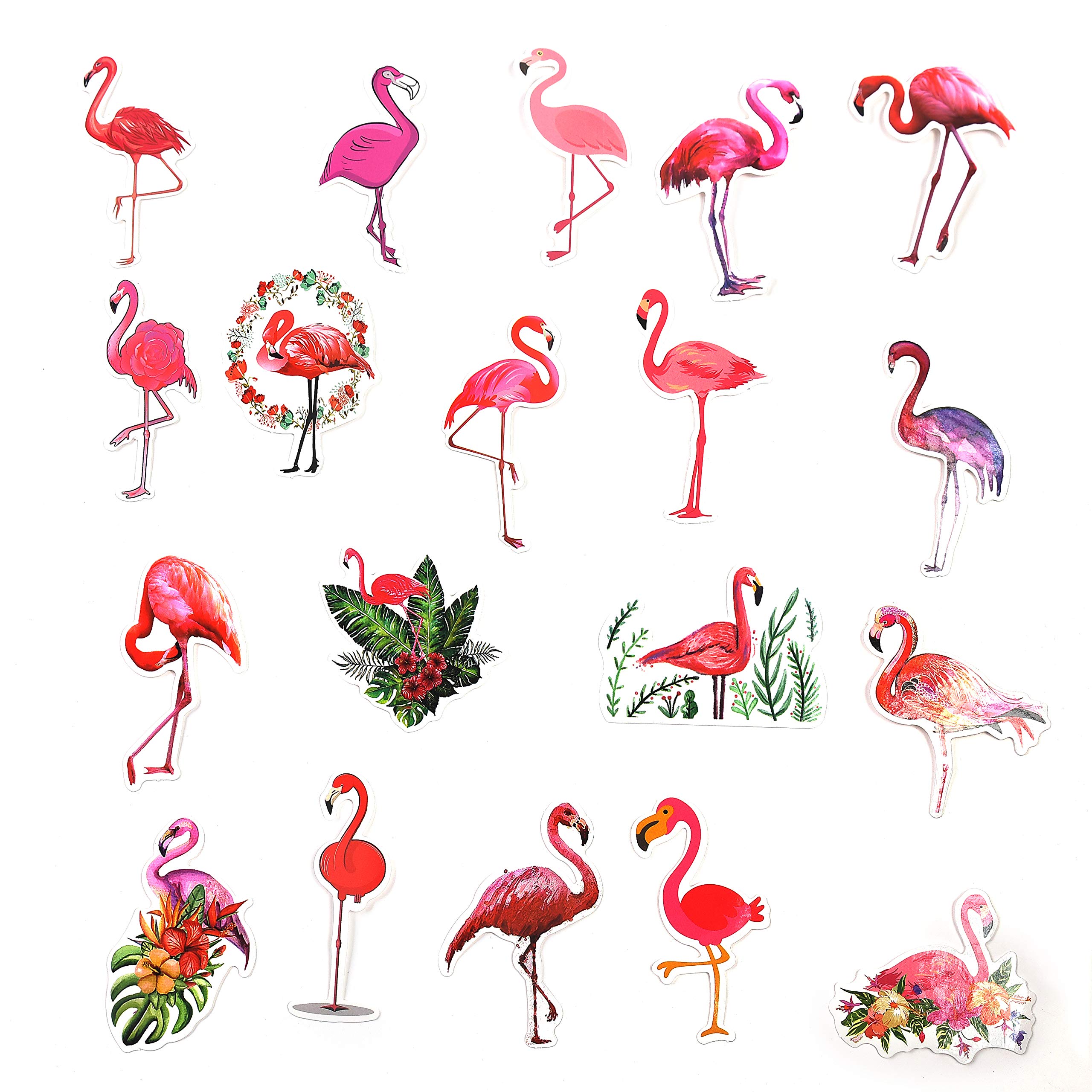 Mizzuco 20 Pieces Vinyl Stickers Waterproof Graffiti Stickers for Teens Girls Laptop Bumper Helmet Ipad Car Luggage Water Bottle (HL129)