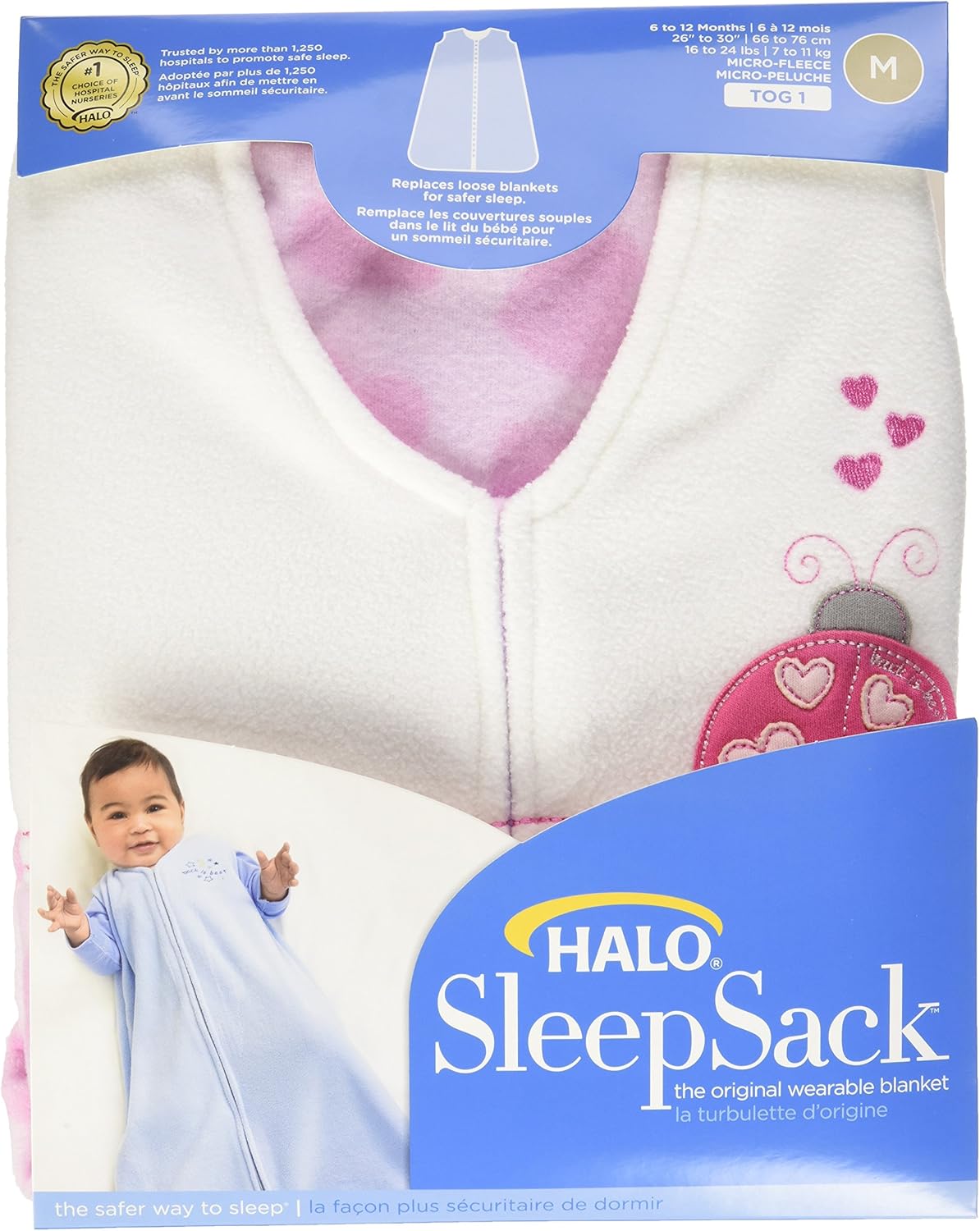 halo microfleece sleepsack tog