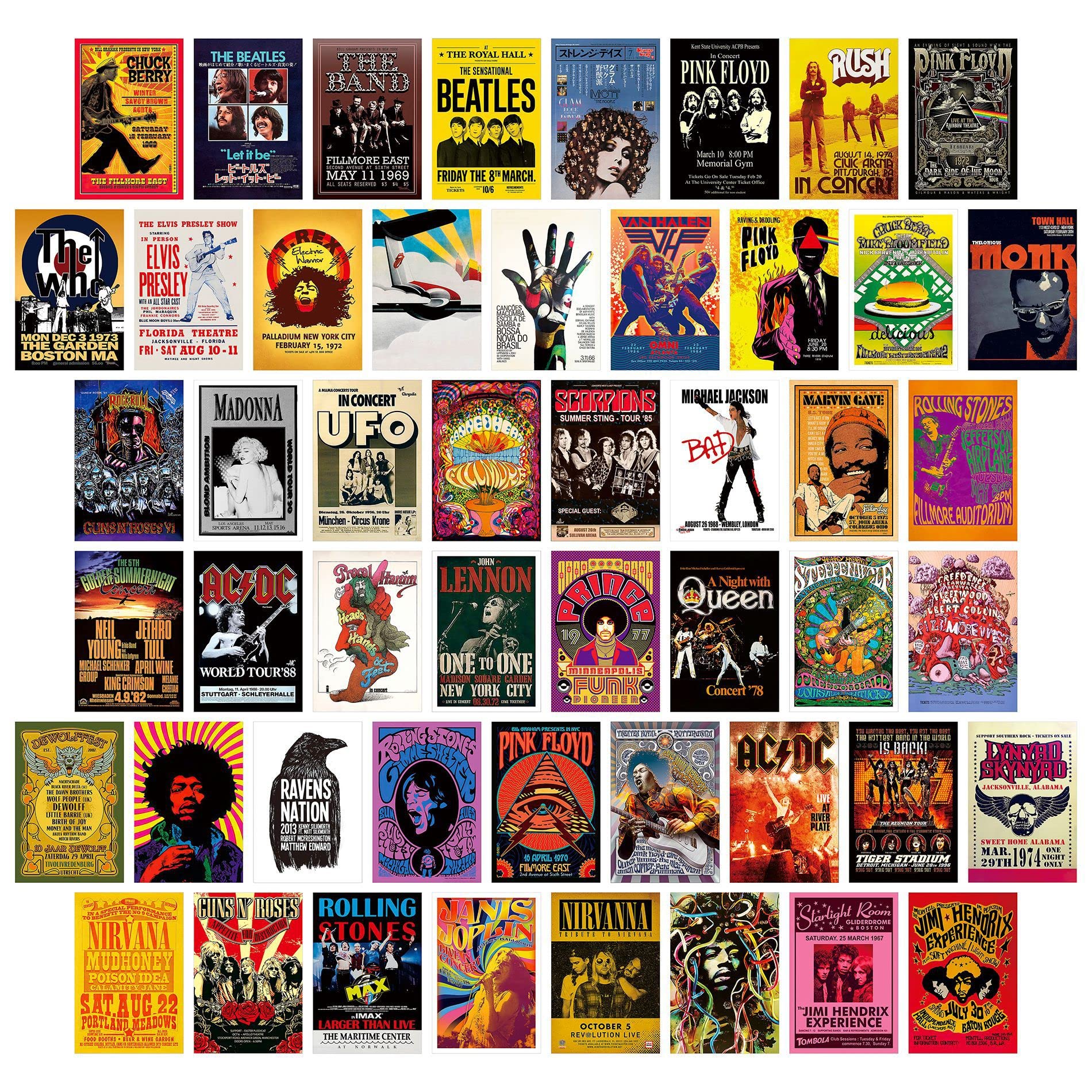 Album Cover Aesthetic Pictures Wall Collage,50 PCS Musical Theatre Wall Collage Kit Art Posters Indie Room Decor Aesthetic Picture for Wall Decoration for Room Bedroom Aesthetic