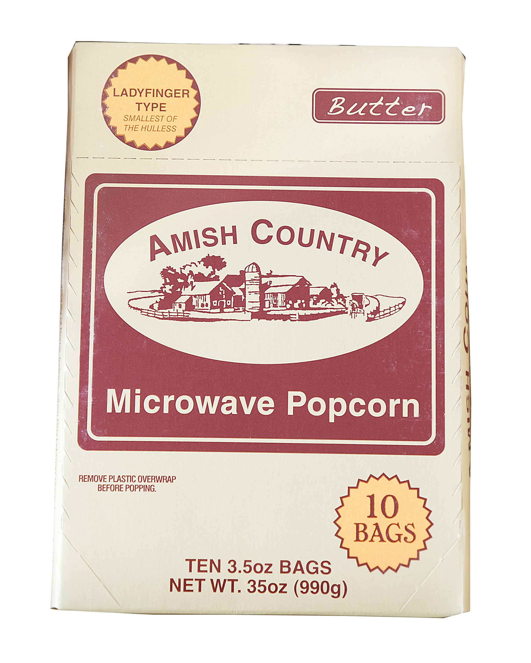 Amish Country Popcorn Old Fashioned Microwave Popcorn Old Fashioned