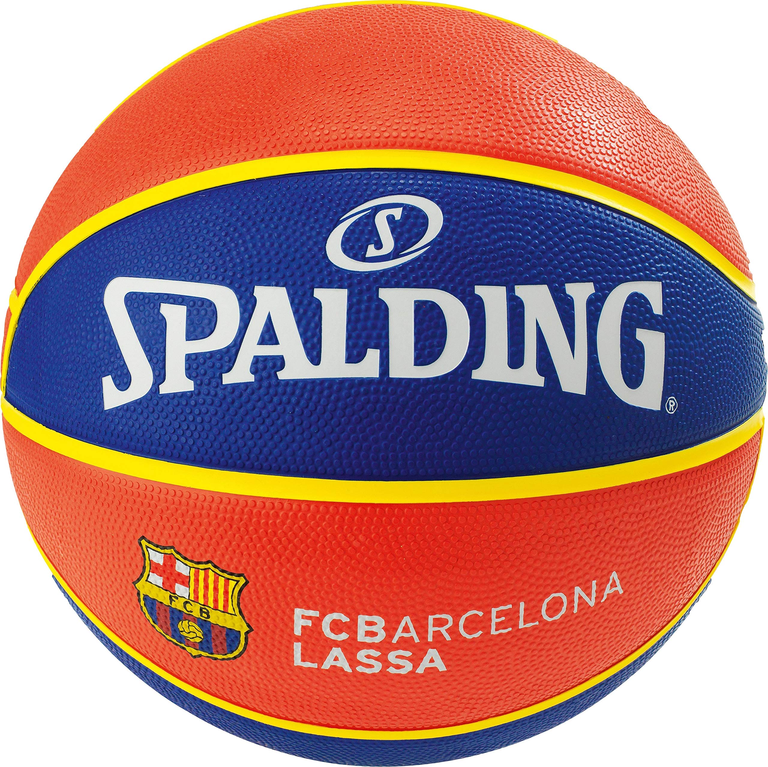 Spalding EL Team FC Barcelona SZ.7 (83-776Z) Basketballs, Youth Unisex, Blue/Red, 7
