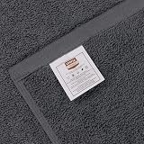 Utopia Towels Washcloths 24 Pack 100% Ring Spun Cotton Grey White view 2