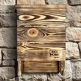 IDEA HOME LEVIATAN Solid Wood Bat Box - Ready-to-Use Nesting House view 3
