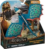Dreamworks Dragons Deadly Nadder & Astrid Action Figures Viking Rider Duo view 7