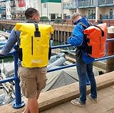 Ultra Dry Adventurer Premium 55L Waterproof Dry Bag Backpack Yellow view 9