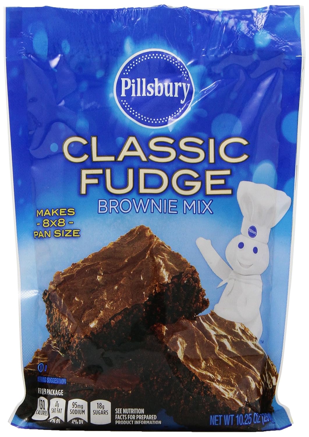 Pillsbury Brownie Baking Mix, Chocolate Fudge, 10.25 Ounce