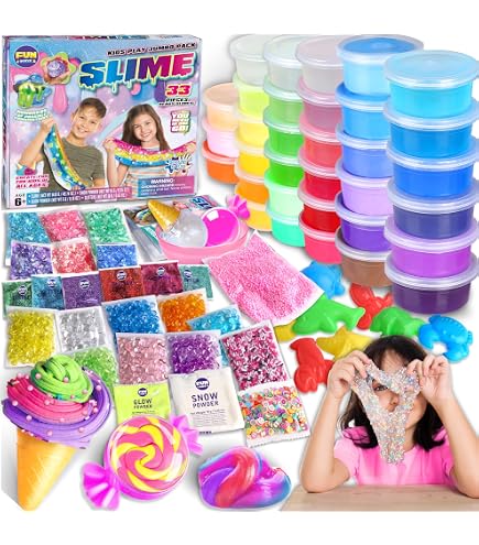 POP Parties Slime Rainbow Party Bottle Wraps – Set Of 20 Waterproof Sticker Labels For Water Bottles - View #12