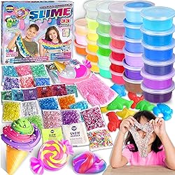 33 Cups Jumbo Slime Kit for Kids, FunKidz Premade