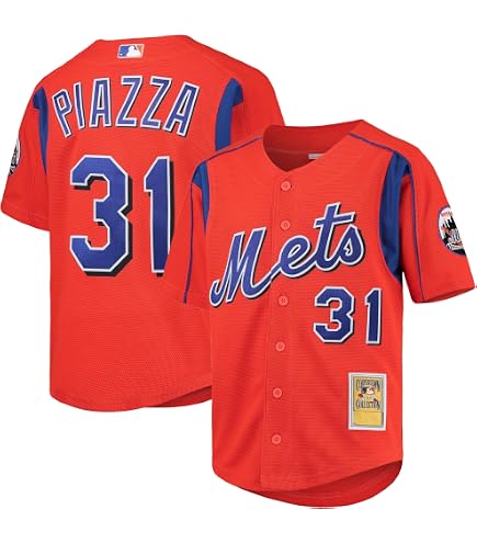 Amazon.com: Mike Piazza New York Mets #31 MLB Baseball Kids Youth