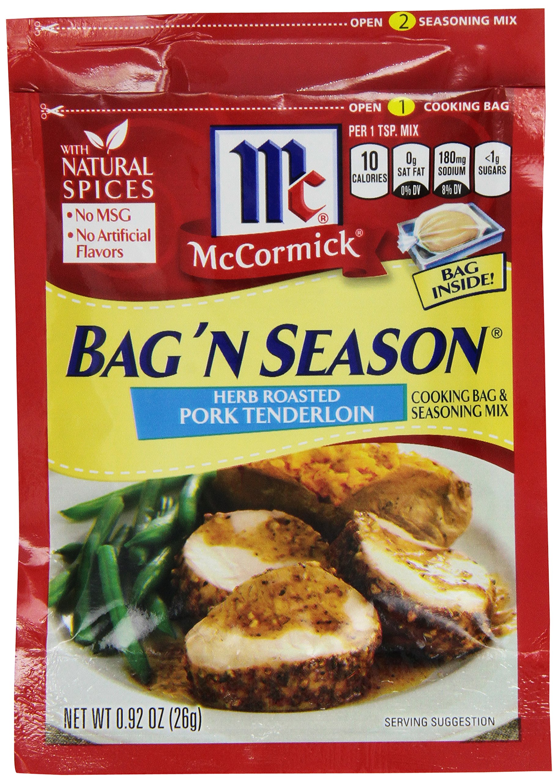 Buy McCormick Bag 'n Season Roasted Pork Tenderloin Cooking & Seasoning
