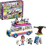 LEGO 41333 Friends Heartlake Olivia’s Mission Toy Vehicle, Olivia mini doll and Truck Fun Playset for Girls and Boys