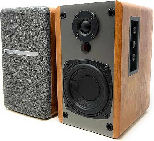Singing Wood BT25 Bluetooth Powered Bookshelf Speakers